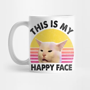 THIS IS MY HAPPY FACE Mug